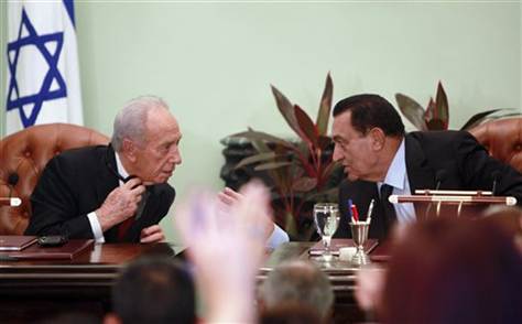 mubarak israel